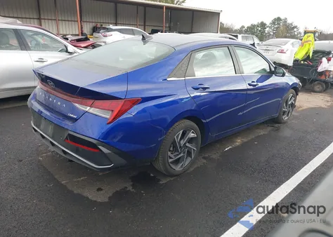 2024 Hyundai Elantra Limited из США, поврежденный, VIN KMHLP4DG1RU763671